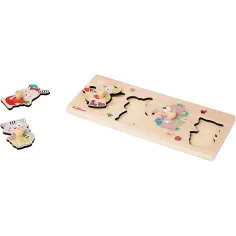 Eichhorn: Dřevěná skládanka Roztomilí přátelé - Simba Toys obrázek 2