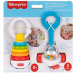 Fisher-Price: 2dílná barevná sada chrastítek pro miminka - Mattel