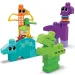 Fisher-Price: Stavebnice s dinosaurem, 24 dílů - Mega Bloks