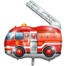 Fóliový balón ve tvaru hasičského auta 65 × 51 cm