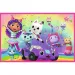 Gabi domeček pro panenky hra s Gabi 2x24dílné puzzle - Trefl