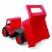 Gigant obří sklápěč s nosností 150 kg v červené barvě - Wader