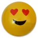 Gumový míč s motivem smajlíka v různých variantách 23 cm