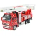Hasičské auto: Požární vůz na volnoběh v různých provedeních 19 cm.