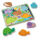 Hmat a dotek – Lesní zvířata, dřevěné hmatové puzzle – Melissa &amp; Doug