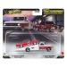 Hot Wheels: 72 Chevy Ramp Truck autotransportér a 66 Chevrolet Corvair autíčko 1/64 - Mattel