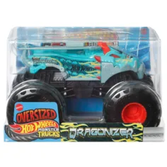 Hot Wheels Monster Trucks Oversized: Dragonizer 1/24 model auta – Mattel