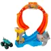Hot Wheels Monster Trucks: Spiral Shark Smash herní set s autíčkem Mega-Wrex – Mattel