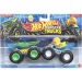 Hot Wheels Monster Trucks: Wave Wrecker vs Duck N Roll autíčka, sada 2 kusů 1/64 - Mattel