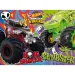 Hot Wheels Monster trucks 24dílné maxi podlahové puzzle 70x50 cm - Lisciani