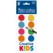 ICO: Creative Kids akvarelové barvy 12ks 28mm