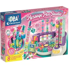 Idea! Kreativní hrací sada: studio továrna na psací pera pro psaní vzkazů - Clementoni obrázek 1