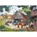 Idylický život 2x500dílné puzzle - Trefl