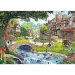 Idylický život 2x500dílné puzzle - Trefl