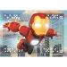 Iron Man a jeho úžasní přátelé 2x20dílné Supercolor puzzle - Clementoni