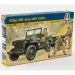 Italeri 1/35 Willys MB vojenský Jeep s přívěsem model vozidla
