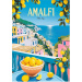 Itálie Amalfi vintage plakáty prémiové plus 1000dílné puzzle - Trefl