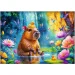 Kapybara ve vodě 1000dílné puzzle - Trefl obrázek 2