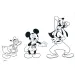 Kreativní omalovánky Mickey Mouse se šablonami a samolepkami v několika variantách