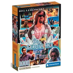 Kultovní filmy: Velký Lebowski puzzle 1000 dílků - Clementoni