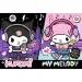 Kuromi a My Melody městský rytmus 160dílné puzzle - Trefl