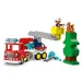 LEGO® DUPLO®: Hasičské auto s hadicí a hasičem (10473)