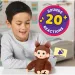 Little Live Pets: Mini Maki Chikki Cherry interaktivní hnědá opička obrázek 4