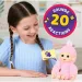 Little Live Pets: Mini Maki Luna Lemon interaktivní růžová opice obrázek 5