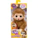 Little Live Pets: Mini Maki Pepi Peach interaktivní krémová opička obrázek 1