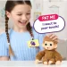 Little Live Pets: Mini Maki Pepi Peach interaktivní krémová opička obrázek 5