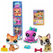 Littlest Pet Shop: kočka, chobotnice, pejsek — balení 3 figurek, 4. série