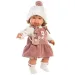 Llorens: Carla 42cm plačící panenka s čepicí a dudlíkem
