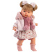 Llorens: Joelle 38 cm pláčící panenka se třásňovým šálem