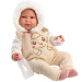 Llorens: Luis 45 cm pláčící panenka s kojeneckou lahví a dudlíkem
