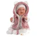 Llorens: Mimi novorozenecká dívka s funkcí smíchu, 42 cm