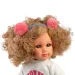Llorens: Panenka Elena 35 cm s kudrnatými vlasy v sukni