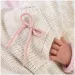 Llorens: Reborn omezená edice životní novorozence s copánkovými šaty 42 cm