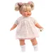 Llorens: Roberta 33cm plačící panenka s dudlíkem v květinových šatech