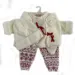 Llorens: Sada oblečení pro panenky s kalhotami s medvídkem a králíčkem, pro panenky o velikosti 43 cm