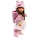 Llorens: Sara 35cm panenka v růžové květinové sukni
