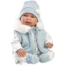 Llorens: Tino 44cm novorozenec s dudlíkem v kapucové vestě