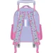 Luna: Disney Stitch Aloha dvoupřihrádkový školkový batoh na kolečkách 27 x 10 x 31 cm obrázek 2
