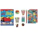 Luna: Sada na malování s 30 kusy, obsahuje voskovky, fixy a samolepky.