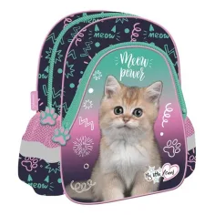 MLF Kitty Party kočičí batoh do školky 25x30x10 cm obrázek 1