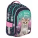 MLF Kitty Party školní taška s kočičím vzorem, 4 přihrádky, batoh BPL58 40 x 29 x 19 cm obrázek 1
