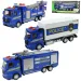 Magic Truck: Policejní nákladní auto na otočných kolech v různých variantách 20 cm