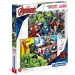 Marvel Avengers Supercolor 2 v 1 puzzle 2x60 ks - Clementoni