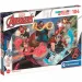 Marvel: Avengers Supercolor třpytivé puzzle 104 dílků - Clementoni