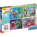 Marvel Spidey 4 v 1 Supercolor puzzle - Clementoni