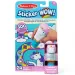 Melissa &amp; Doug: Sticker WOW! Razítkovací samolepky – Jednorožec – Spin Master